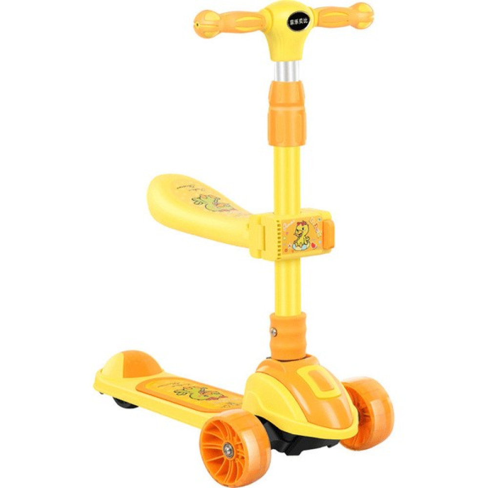 Fansheng-HB Çocuk Scooter'ı Çocuklar Yo-Yo Araba Bebek Scooter'ı (Yurt Dışından) - Sarı Açık Hava, Deniz ve Spor Oyuncakları Fiyatı