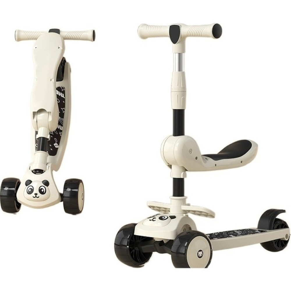Fansheng-HB Çocuk Scooter'ı Oturabilir ve Çocuk Kaydırak Arabasını Kaydırabilir (Yurt Dışından) - Bej Bebek Oyuncakları Fiyatı