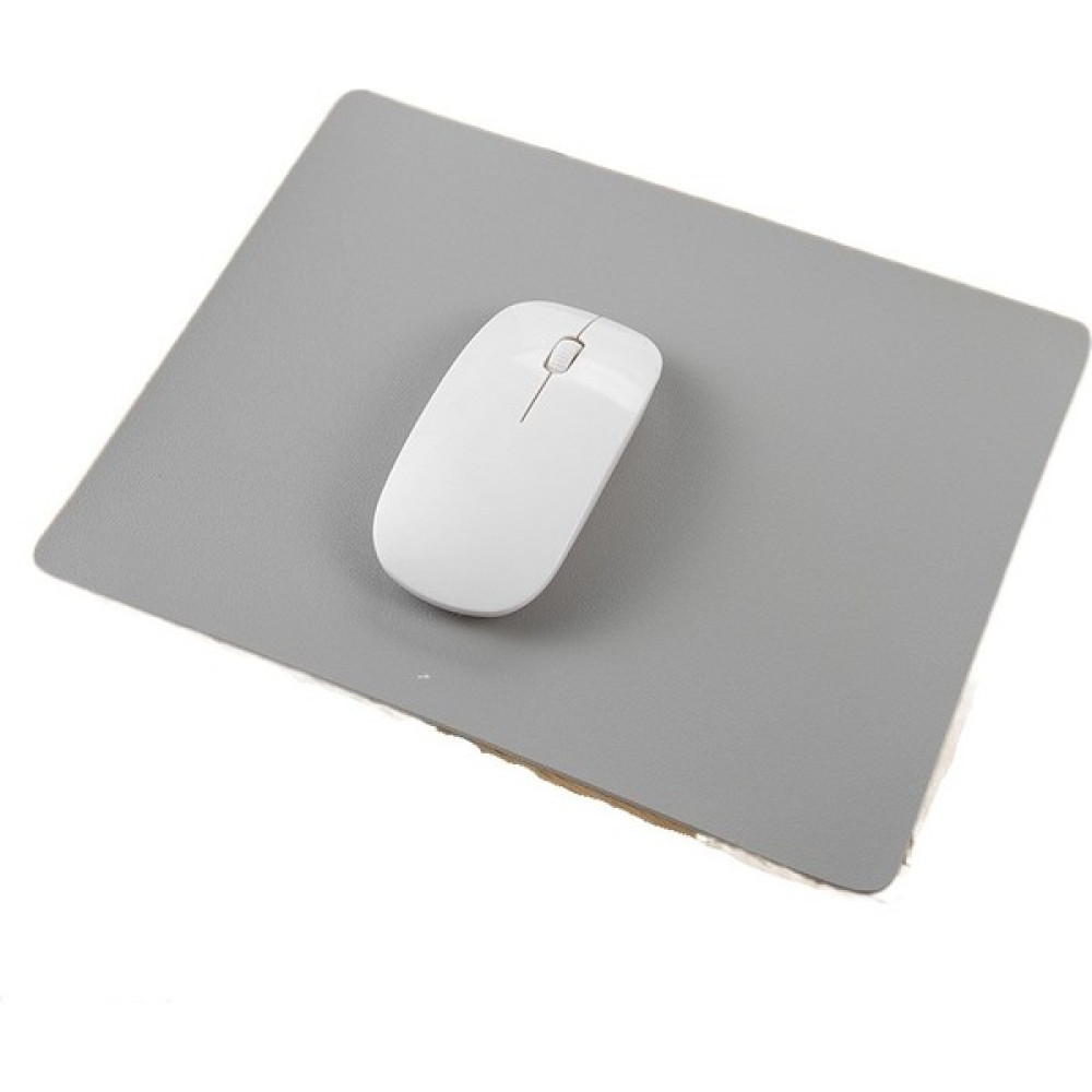 Fansheng-HB Deri Fare Altlığı Kaymaz Düz Renk Dizüstü Bilgisayar Masası Altlığı (Yurt Dışından) - Açık Gri Mouse Pad Fiyatı