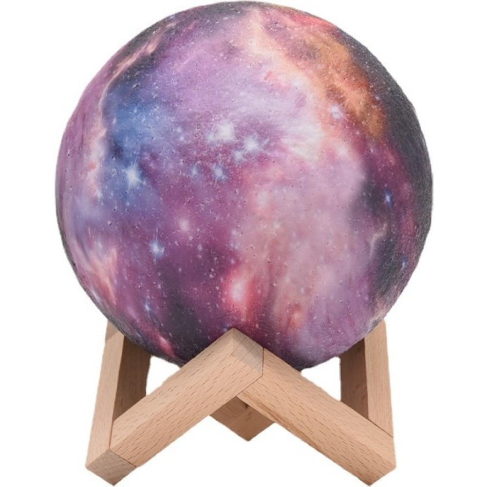 Fansheng-HB Yıldızlı Gökyüzü Lambası 3D Baskılı Ay Lambası Boyalı Lamba Sınır Ötesi Yıldız Lambası Gezegen Lambası Ay Lambası (Yurt Dışından) - Mor Gece Lambası Fiyatı