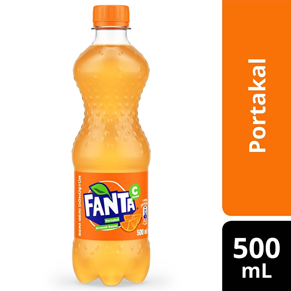 Fanta Portakal Aromalı Gazoz Pet 500 ml Gazlı İçecek Fiyatı