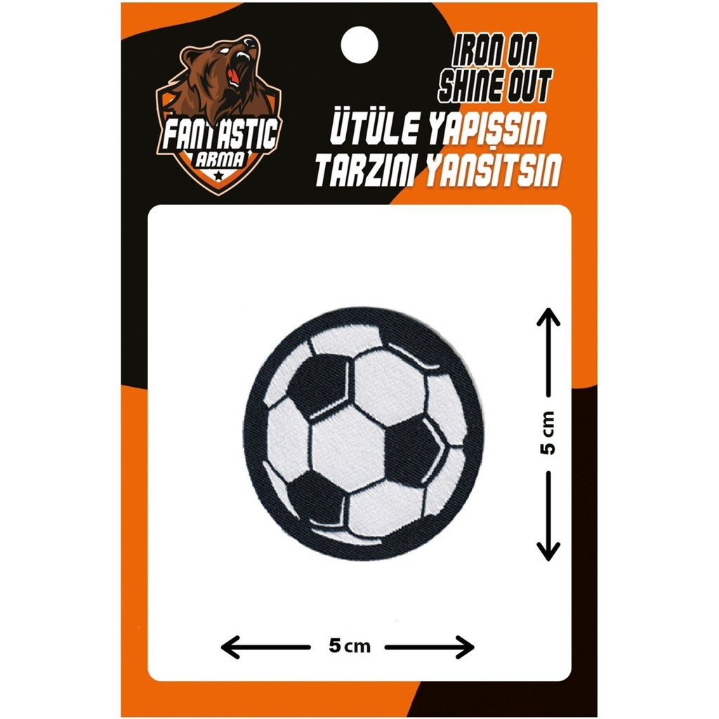 Fantastic Arma Ütü ile Yapışan Dokuma Patch Futbol Topu Modeli Diğer Fiyatı
