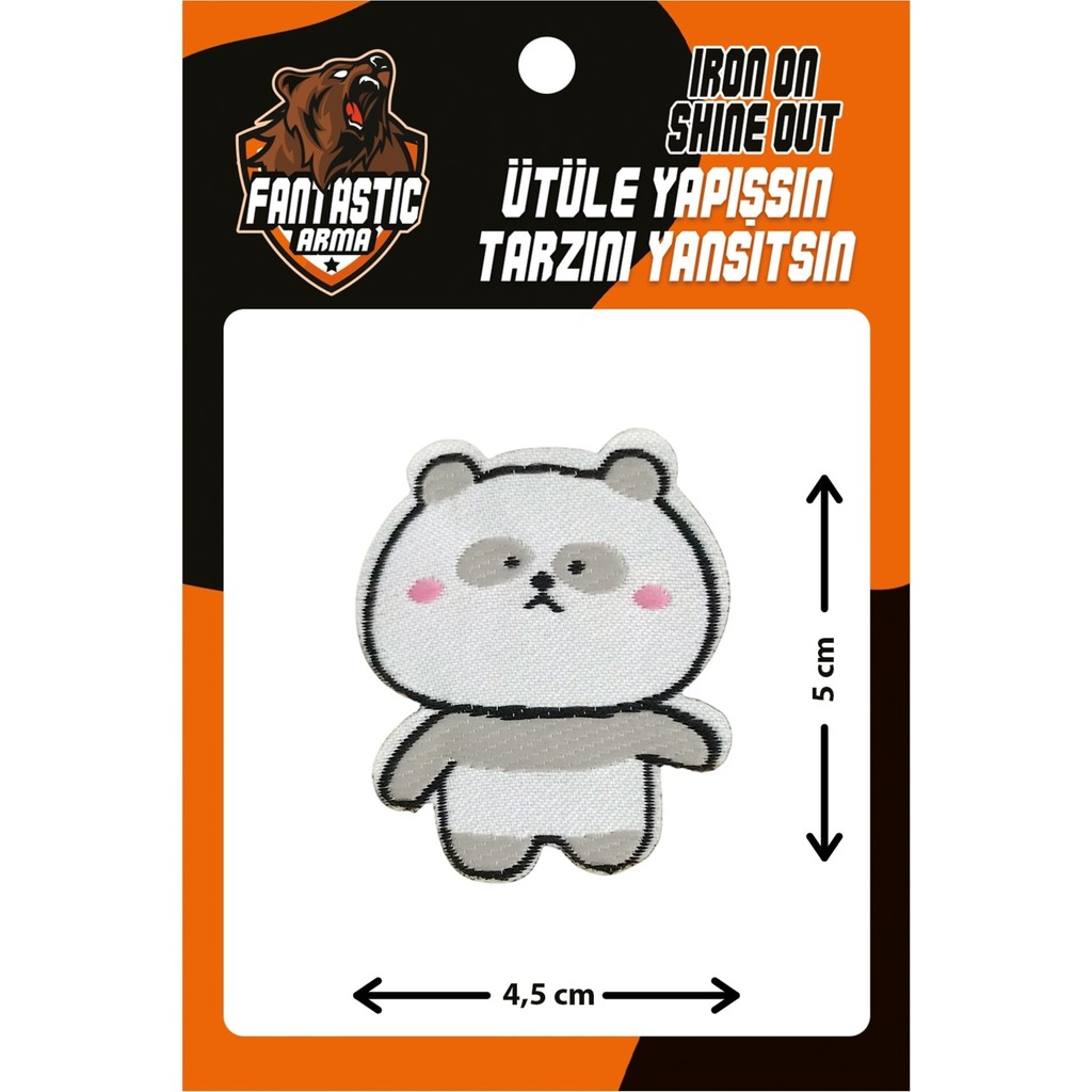 Fantastic FAN-ASTIC A50-224 Ütü ile Yapışan Dokuma Arma %100 Polyester Desenli 1 Parça Kadın Kullanımı İçin Diğer Fiyatı