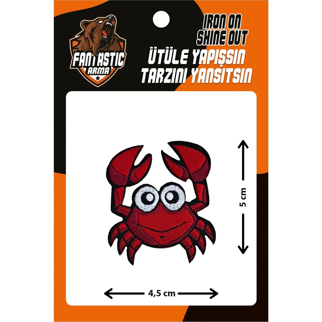 Fantastic FANASTIC A50-203 Ütü ile Yapışan Dokuma Arma %100 Polyester Siyah Desenli 1 Parça Diğer Fiyatı