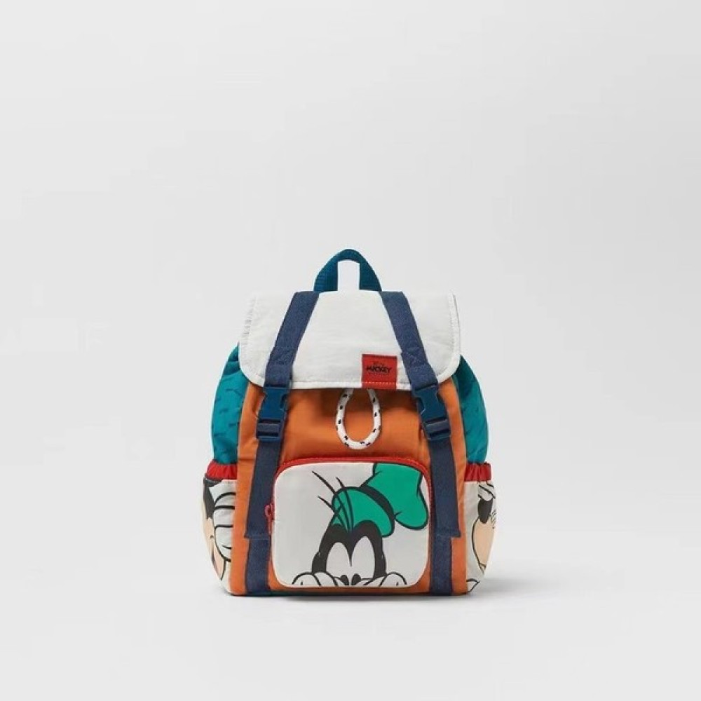 Fantastic Shop Sevimli Mickey Mouse Çocuk Sırt Çantası - Mavi/turuncu (Yurt Dışından) - Mavi - Turuncu Okul Çantası Fiyatı