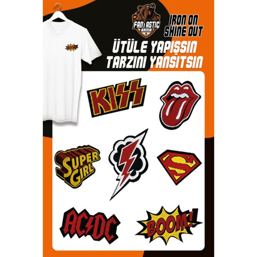 Fantastic Ütü Ile Yapışan Dokuma Arma Seti Patch Yama Superman Modeli Oyun & Hobi Fiyatı