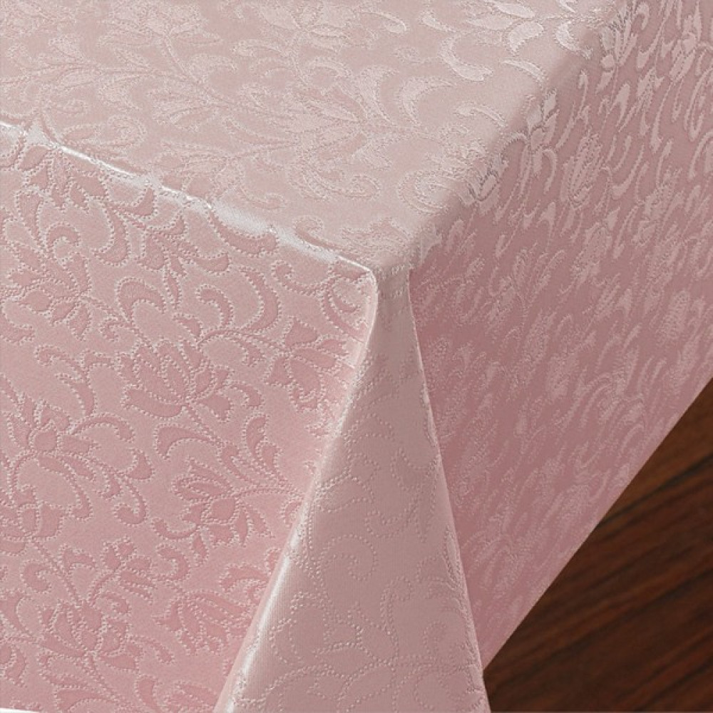 Fantastik Home Elyaf Astarlı Pvc Masa Örtüsü Silinebilir 140x200cm Sıvı Geçirmez Leke Tutmaz Çiçek Desenli Pembe - 140 x 200 cm Masa Örtüsü Fiyatı