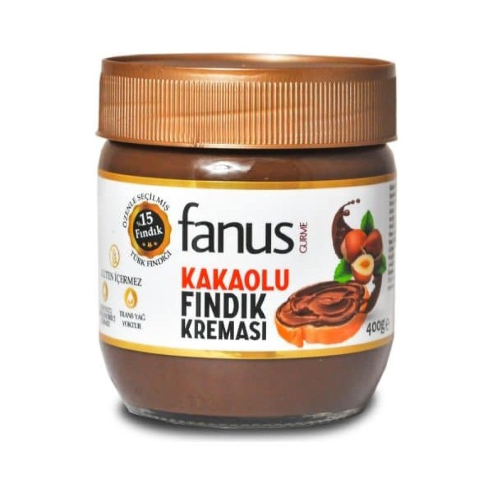 Fanus Gurme Kakaolu Fındık Kreması 400 gr Oto Boyaları Fiyatı