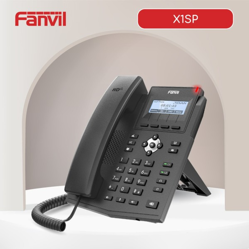 Fanvil X1SP IP Masaüstü Telefon PoE - Siyah Telsiz Telefon Fiyatı