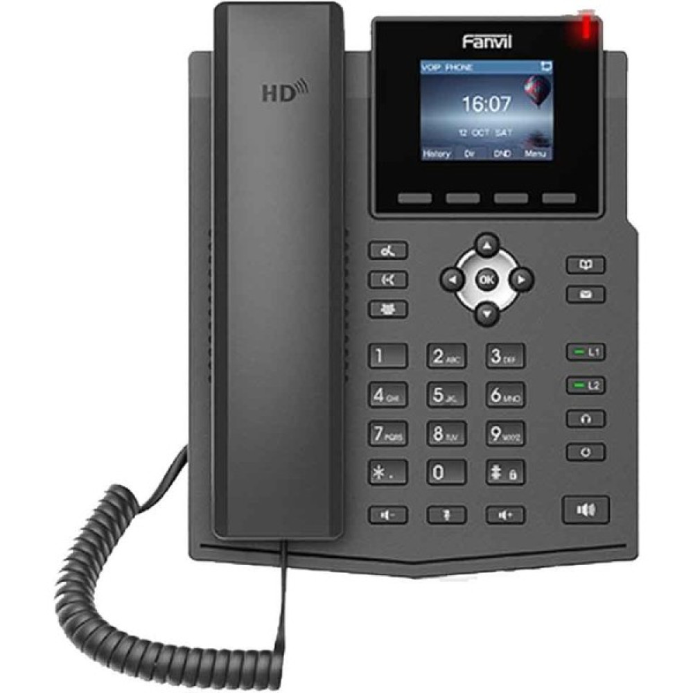 Fanvil X3SP Renkli Ip Telefon Masaüstü Telefon - Siyah - Gri Telefon Fiyatı