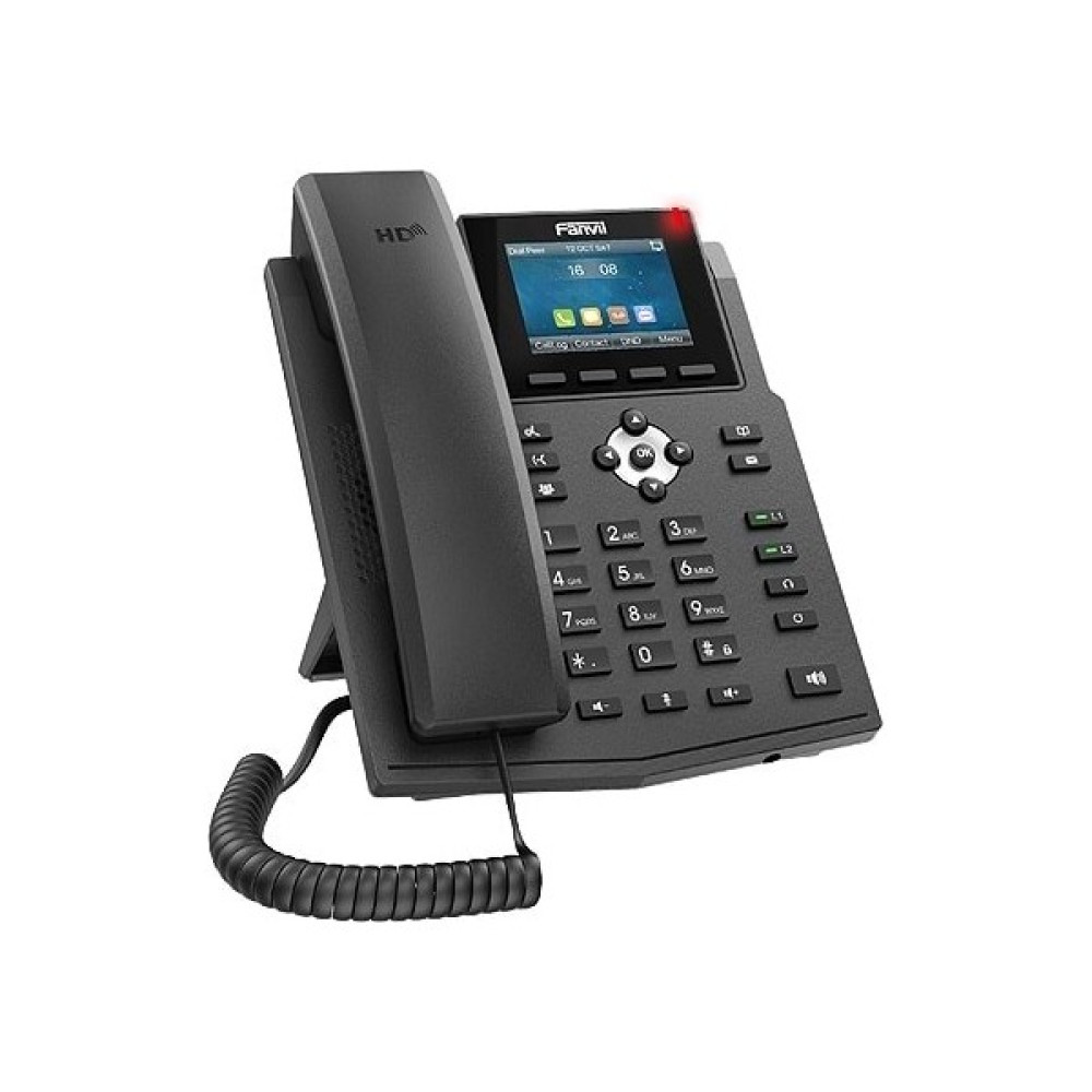 Fanvil X3SW Ip Poe Renkli Ekran Telefon (Wifi) - Siyah Telefon Fiyatı