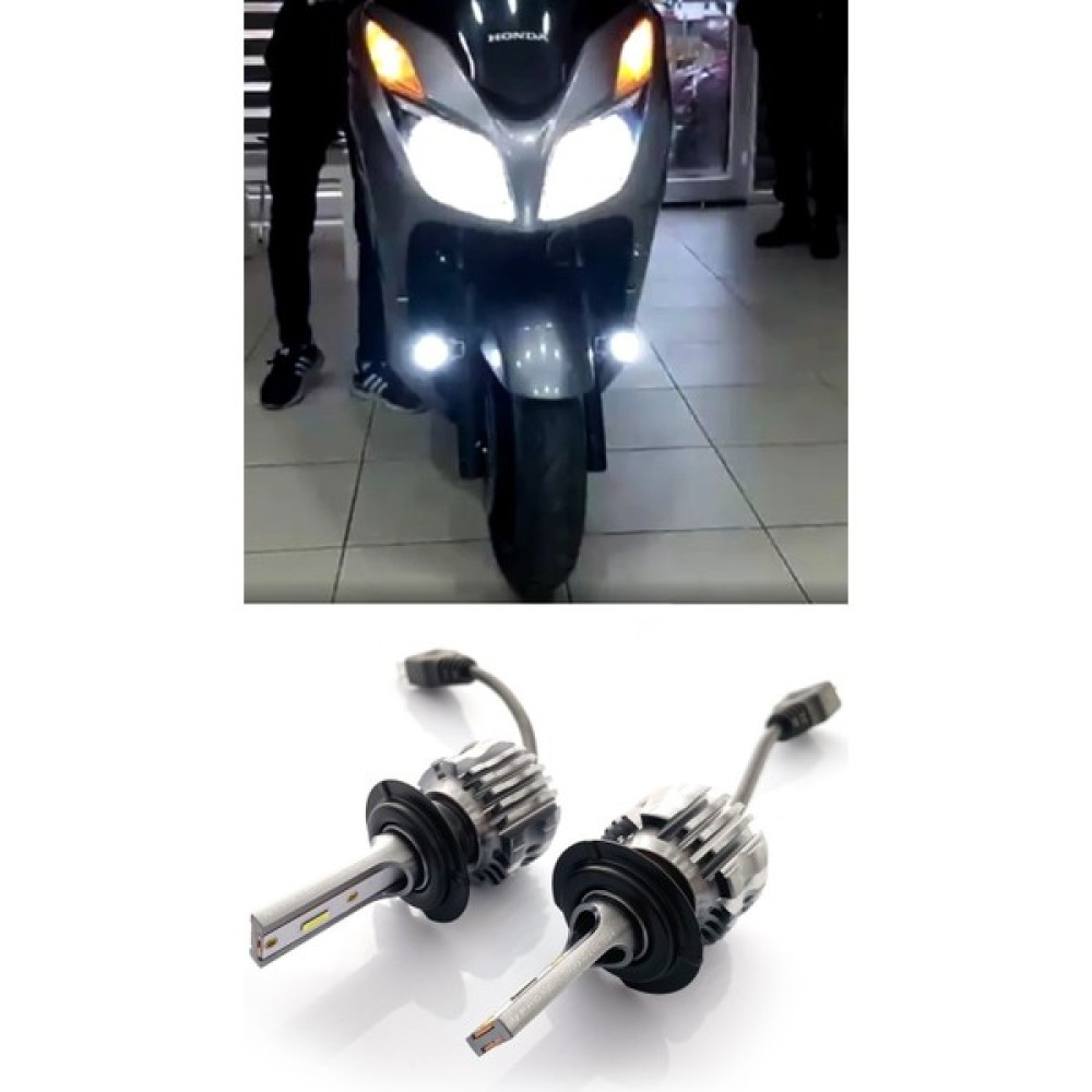 Far Doktoru Honda Forza 250 LED Far Ampulü Zero LED H7 2 Adet Motorsiklet Lambaları Fiyatı