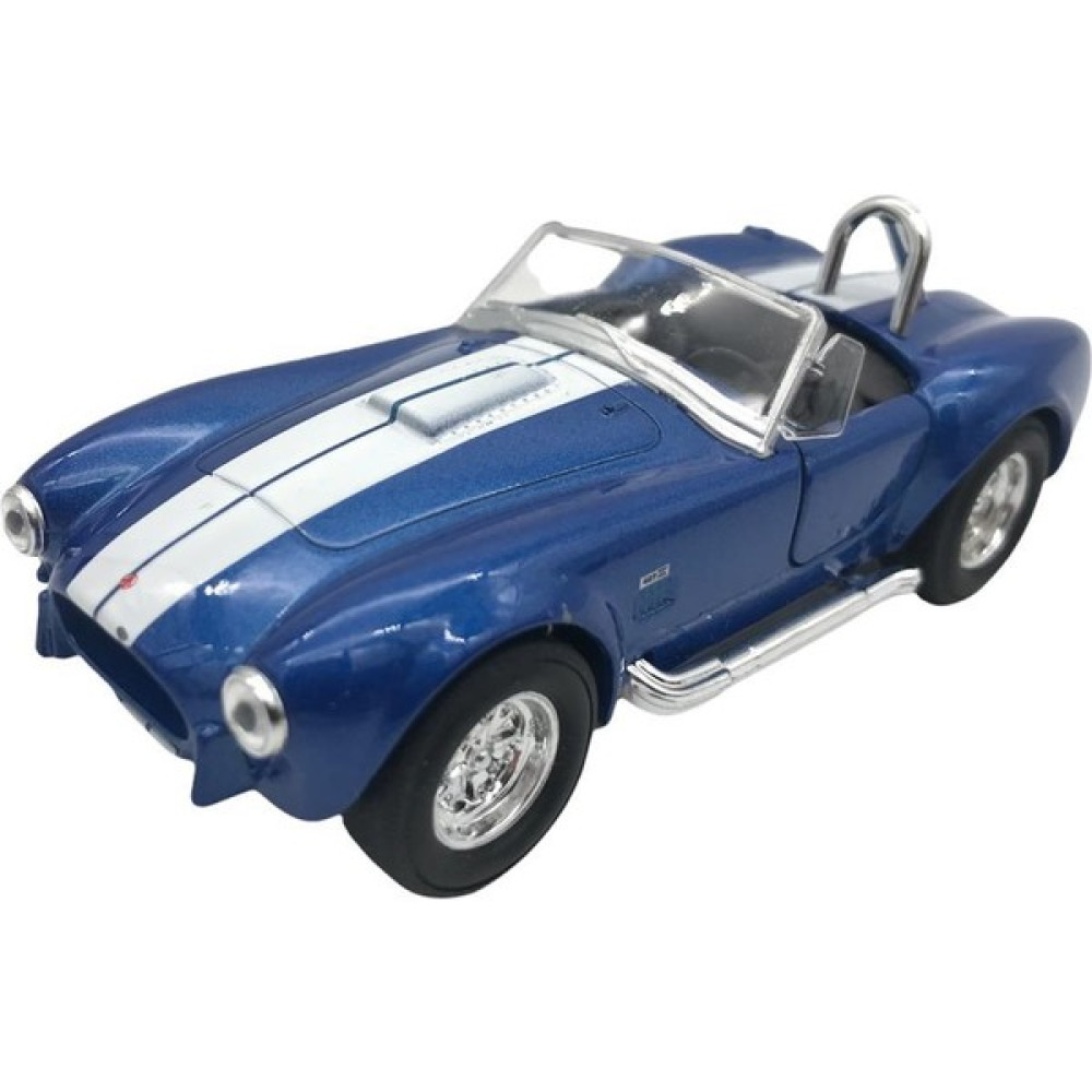 Farbu Oyuncak 1:38 Metal Çek Bırak Araba 1965 Shelby Cobra 427 S/c 43761D - Mavi Oyuncak Araç Fiyatı