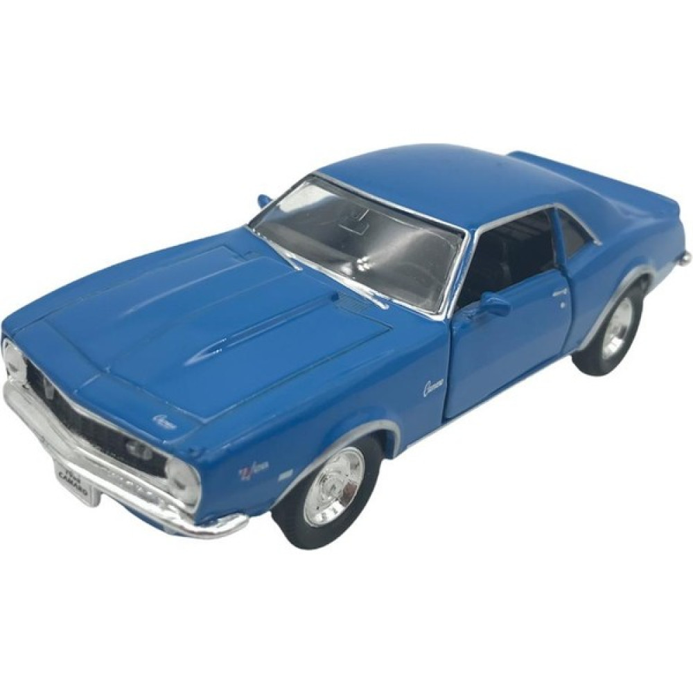 Farbu Oyuncak 1:38 Metal Çek Bırak Araba 1968 Chevrolet Camaro Z28 42324D - Mavi Oyuncak Araç Fiyatı