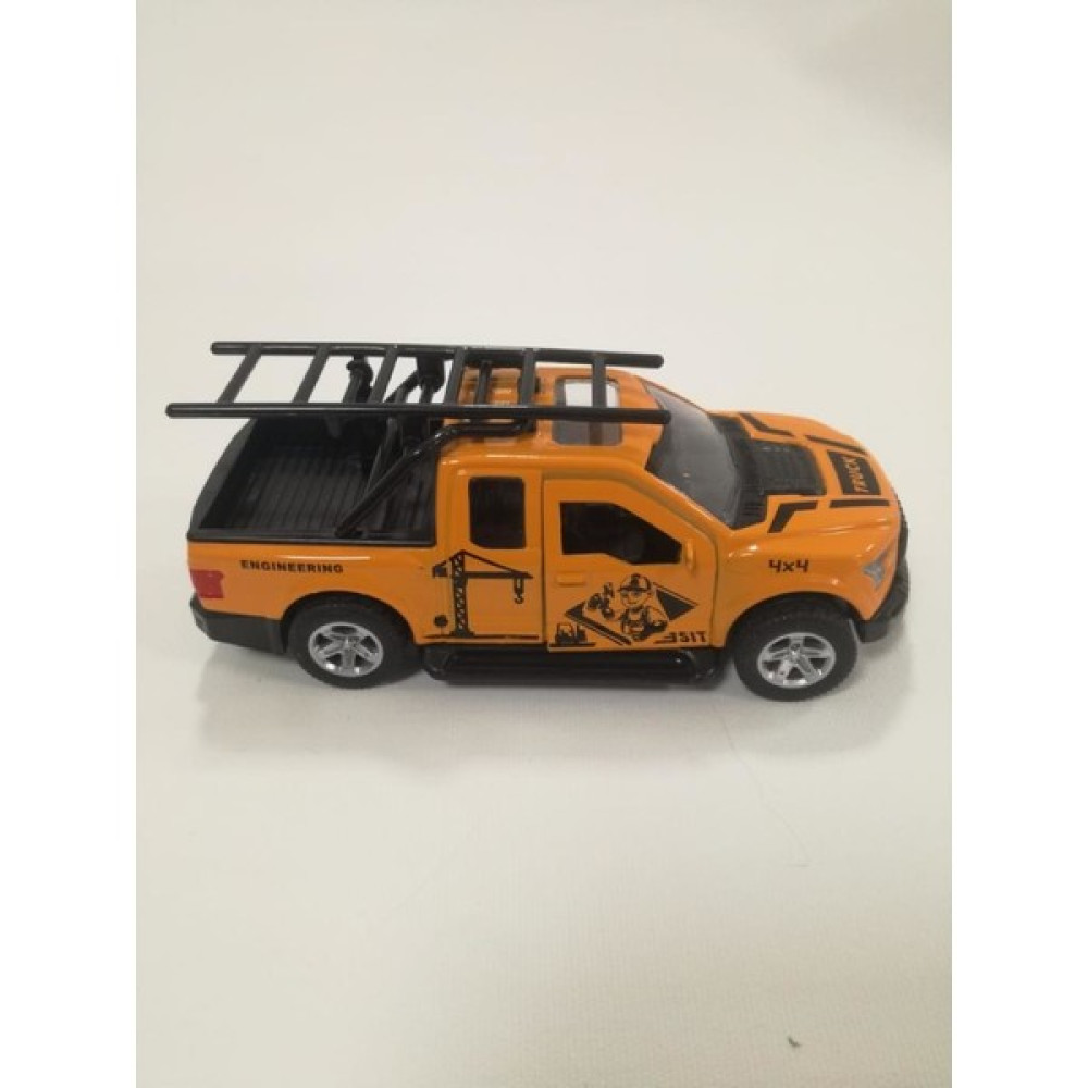 Farbu Oyuncak 4x4 Pick-Up 1/32 Ölçekli Jeep - Turuncu Oyuncak Araç Fiyatı