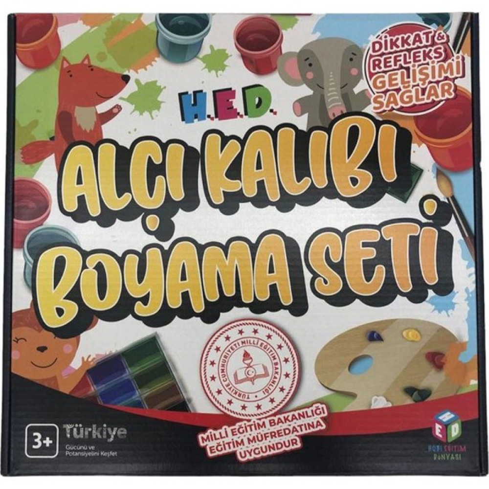 Farbu Oyuncak Alçı Kalıbı Boyama Eğitici El Beceri Oyun Seti Eğitici Oyuncak Fiyatı