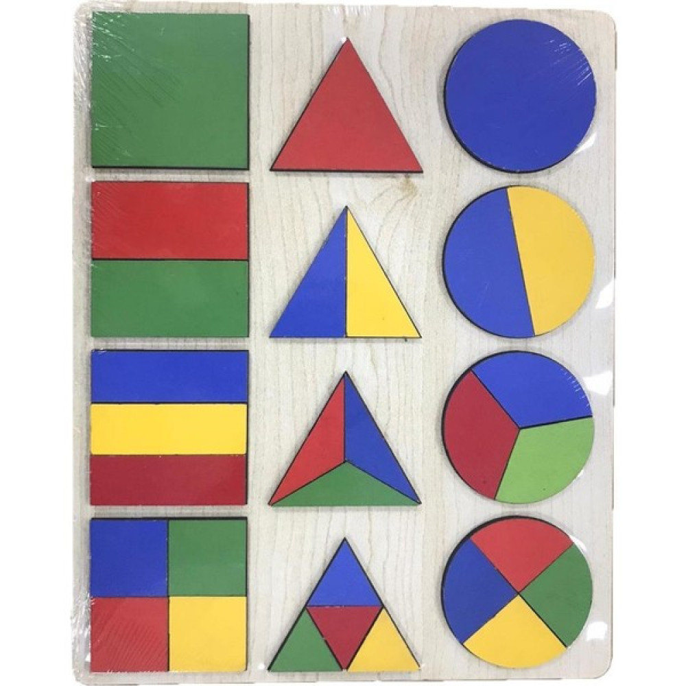 Farbu Oyuncak Renkli Şekiller 30 Pcs Eğitici Ahşap Puzzle FBP06 Puzzle & Aksesuarları Fiyatı