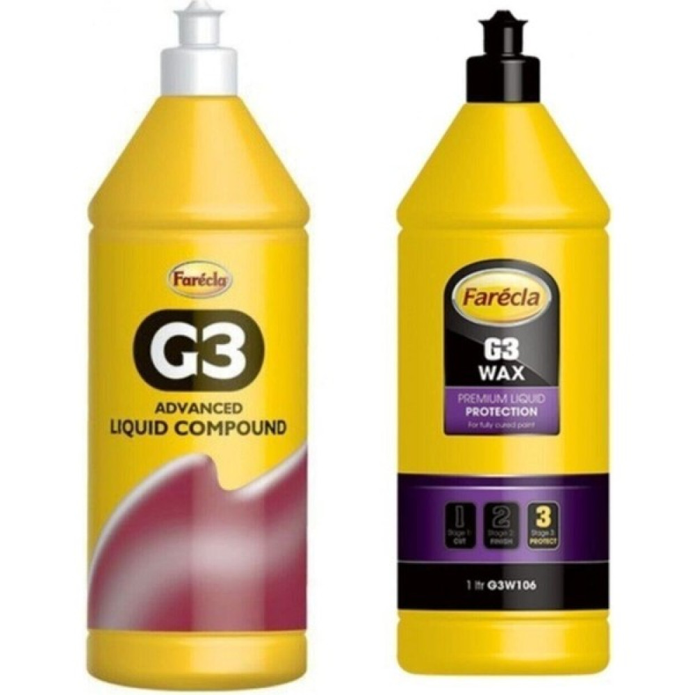 Farecla G3 Sıvı Pasta 1 Litre ve G3 Wax Cila 1 Litre Yeni Ürün G3 Sıvı G3 Oto Bakım & Temizlik Ürünleri Fiyatı