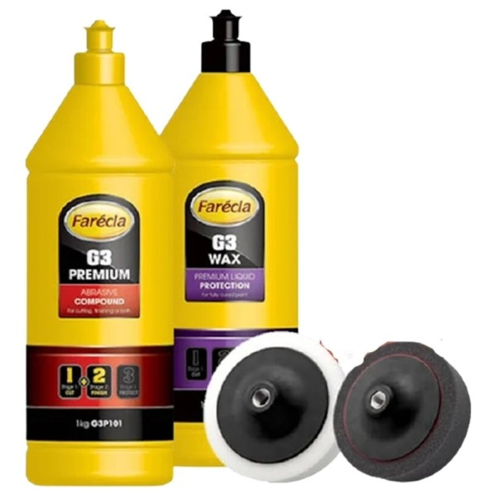 Farecla Hediyeli G3 Premium Pasta 1 Litre + G3 Wax Cila 1 Litre Oto Çizik Giderici Fiyatı