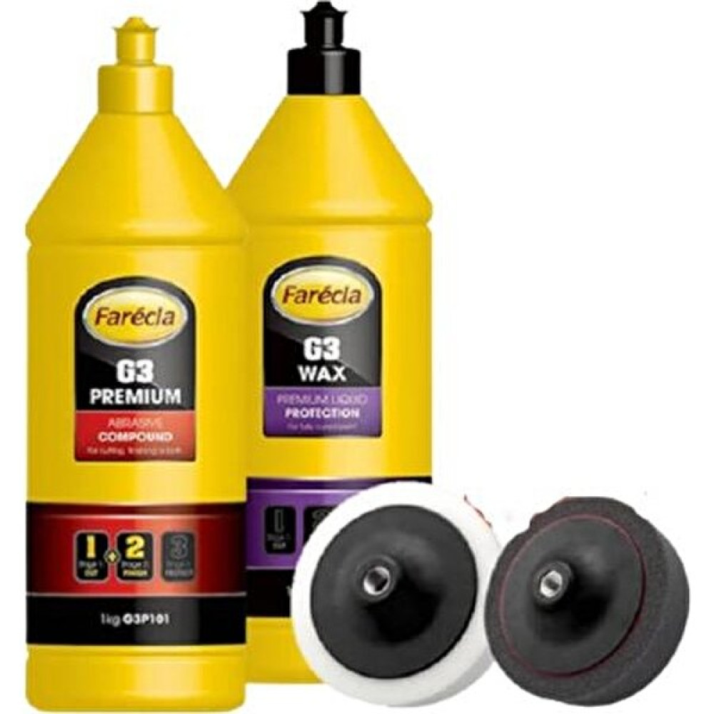 Farecla Hediyeli G3 Premium Pasta 1 Litre + G3 Wax Cila 1 Litre + 1ADET Sünger Hediye Oto Çizik Giderici Fiyatı