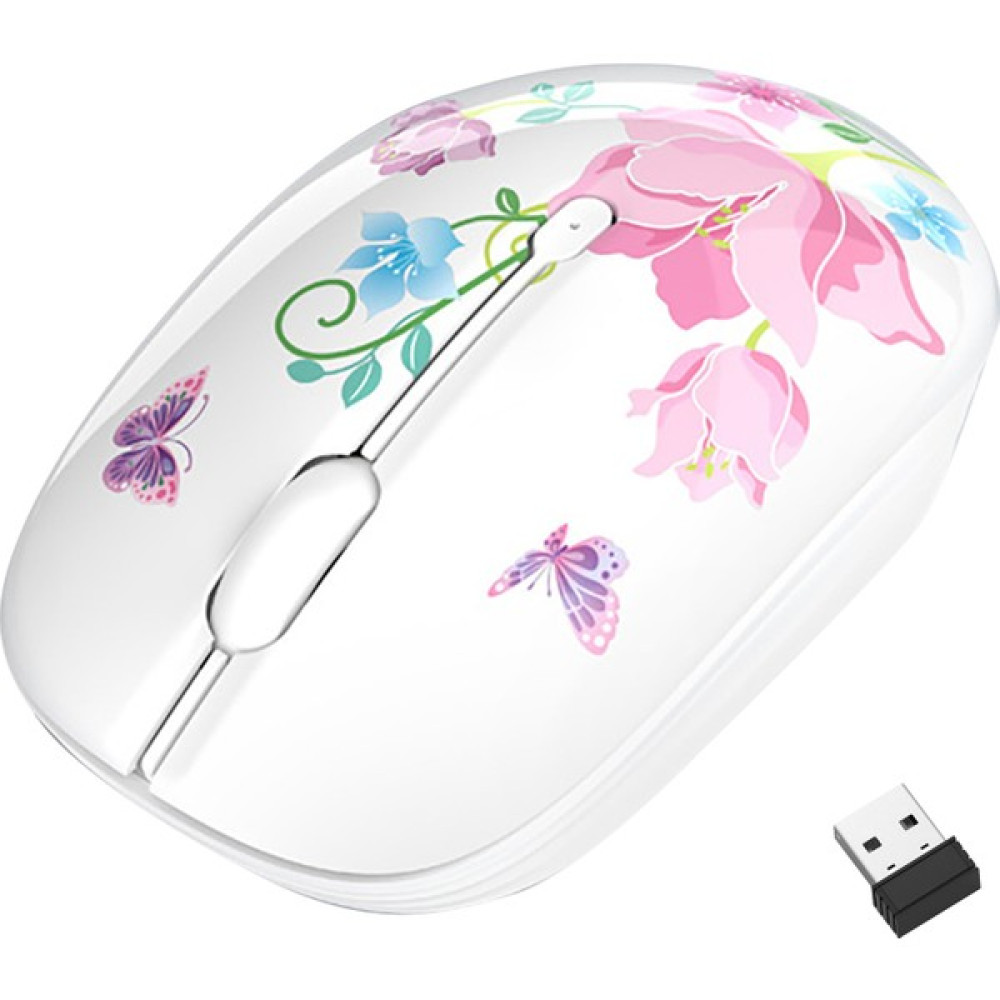 Farfi Pratik Kablosuz Fareler Çift Modları Evrensel Taşınabilir 1200DPI Mute Wireless Fareler Pc Için (Yurt Dışından) - Renkli Oto Boyaları Fiyatı