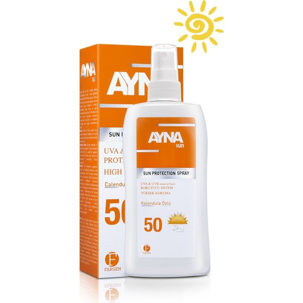 Fargen Ayna Sun Güneş Koruyucu Losyon Sprey 200 ml 50 Spf (Son Kul. 04-2025) Oto Boyaları Fiyatı