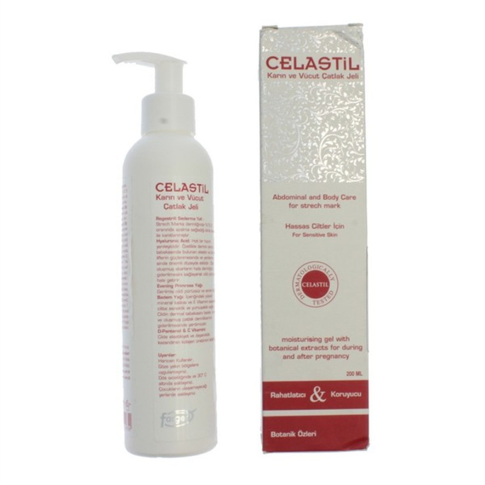 Fargen Celastil Karın Ve Vücut Çatlak Jeli 200 Ml Hamilelik ve Emzirme Fiyatı