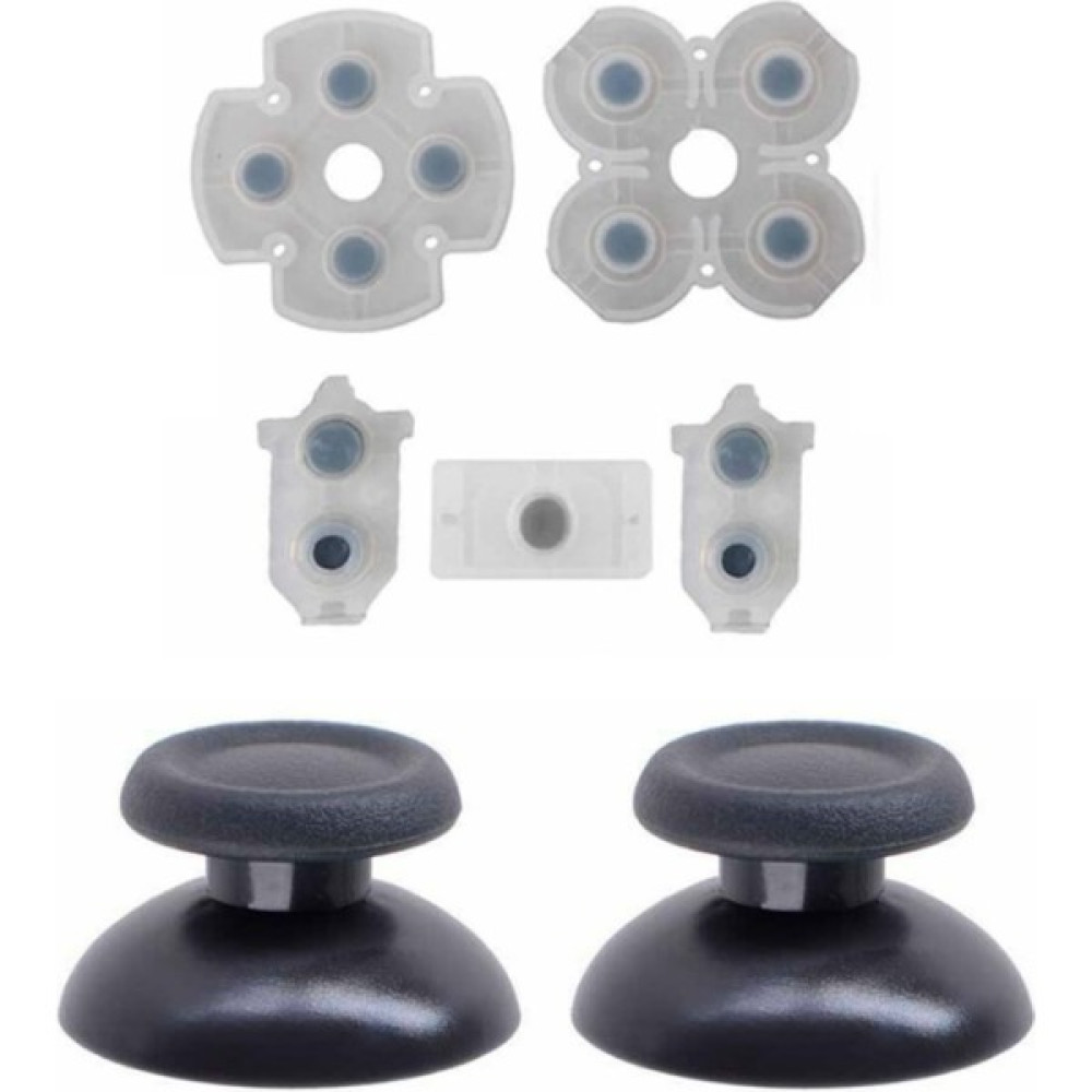 Farklica 1 Set Ps4 Kol Tamir Jds Jdm 030 Iç Lastik Takımı ve 2 Adet Analog Topuz Siyah PlayStation 4 PS4 Oyunları Fiyatı