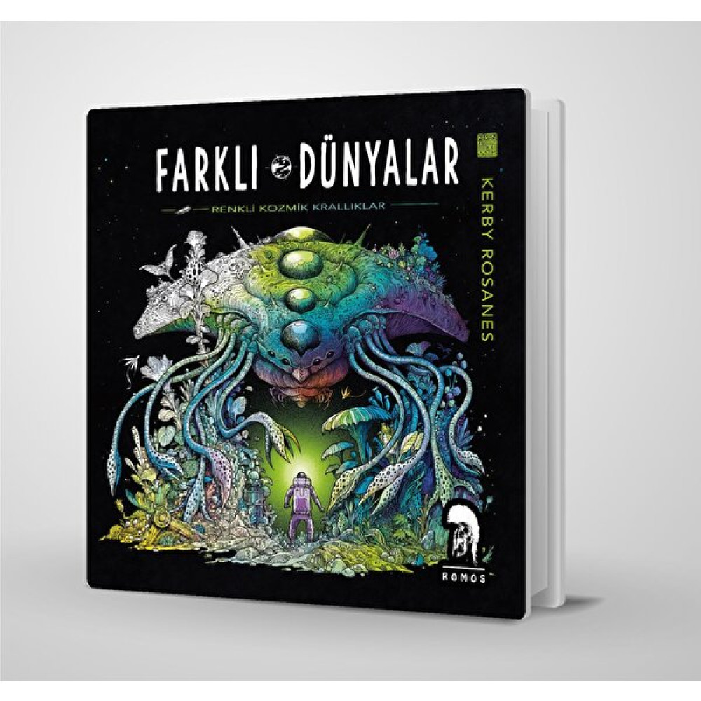 Farklıdünyalar-Yetişkinler İçin Boyama Kitabı Sanat Mimari Kitapları Fiyatı