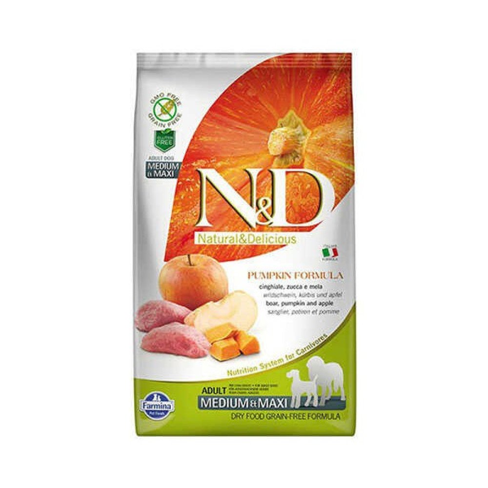 Farmapets N&d Pumpkin Balkabaklı Domuzlu Orta ve Büyük Irk Yetişkin Köpek Maması 12 kg - Renkl - Renkli Evcil Hayvan Ürünleri Fiyatı