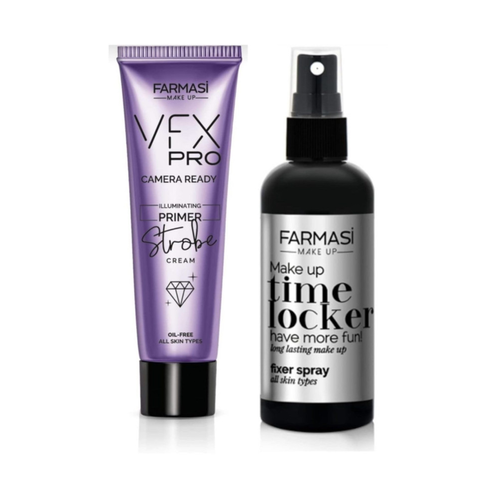 Farmasi Makyaj Sabitleyici 115 Ml +  Vfx Pro Işıltılı Makyaj Bazı 25 Ml 2 Li Paket Makyaj Ürünleri Fiyatı