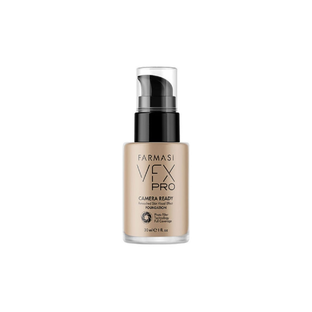 Farmasi Vfx Pro Camera Ready Fondöten Natural Beige 10-30ml Fondötenler Fiyatı