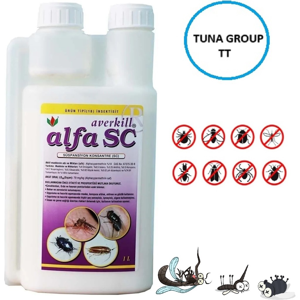 Farmatek Averkill Alfa Sc 1 Lt Kokusuz. Karınca, Karasinek, Sivrisinek, Hamamböceği (S. k. t 2026) Diğer Fiyatı