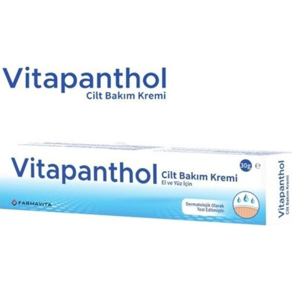 Farmavita Vitapanthol Cilt Bakım Kremi 30 gr Nemlendiriciler Fiyatı