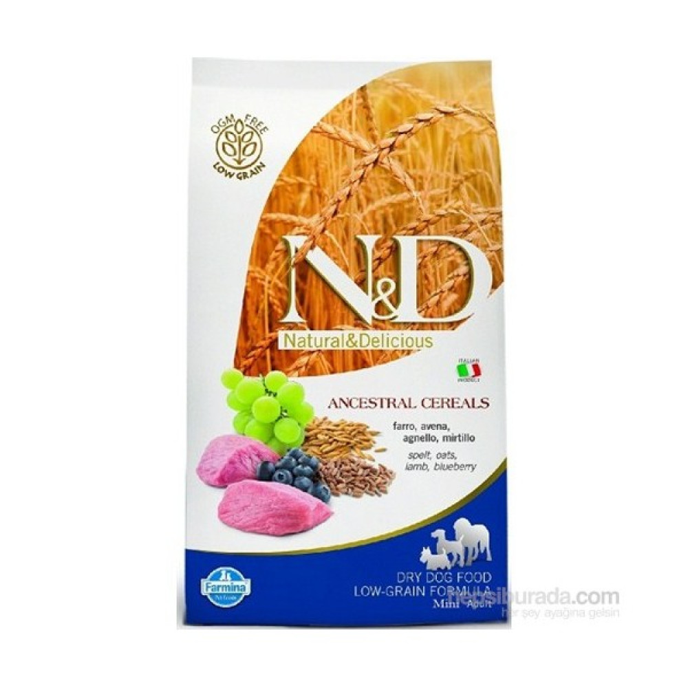Farmina N&D Düşük Tahıllı Kuzu Etli& Yabanmersinli Yetişkin Küçük Irk Köpek Maması 2,5 Kg Evcil Hayvan Ürünleri Fiyatı