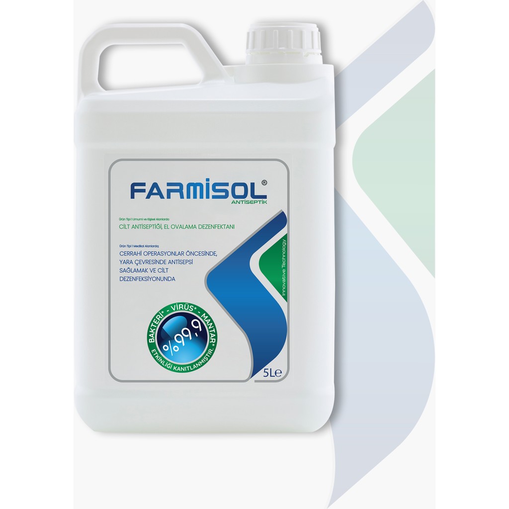 Farmisol 5 Litre Kişisel Kullanım Antiseptik Dezenfektan Sıvı Alkolsüz İçerik ile Etkili Koruma Diğer Fiyatı