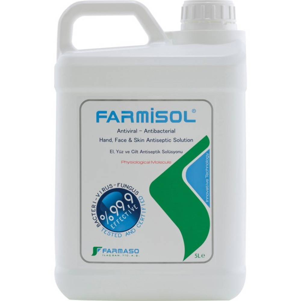 Farmisol Dezenfektan - Kişisel Kullanım 5 Litre Hijyen ve Temizlik Fiyatı