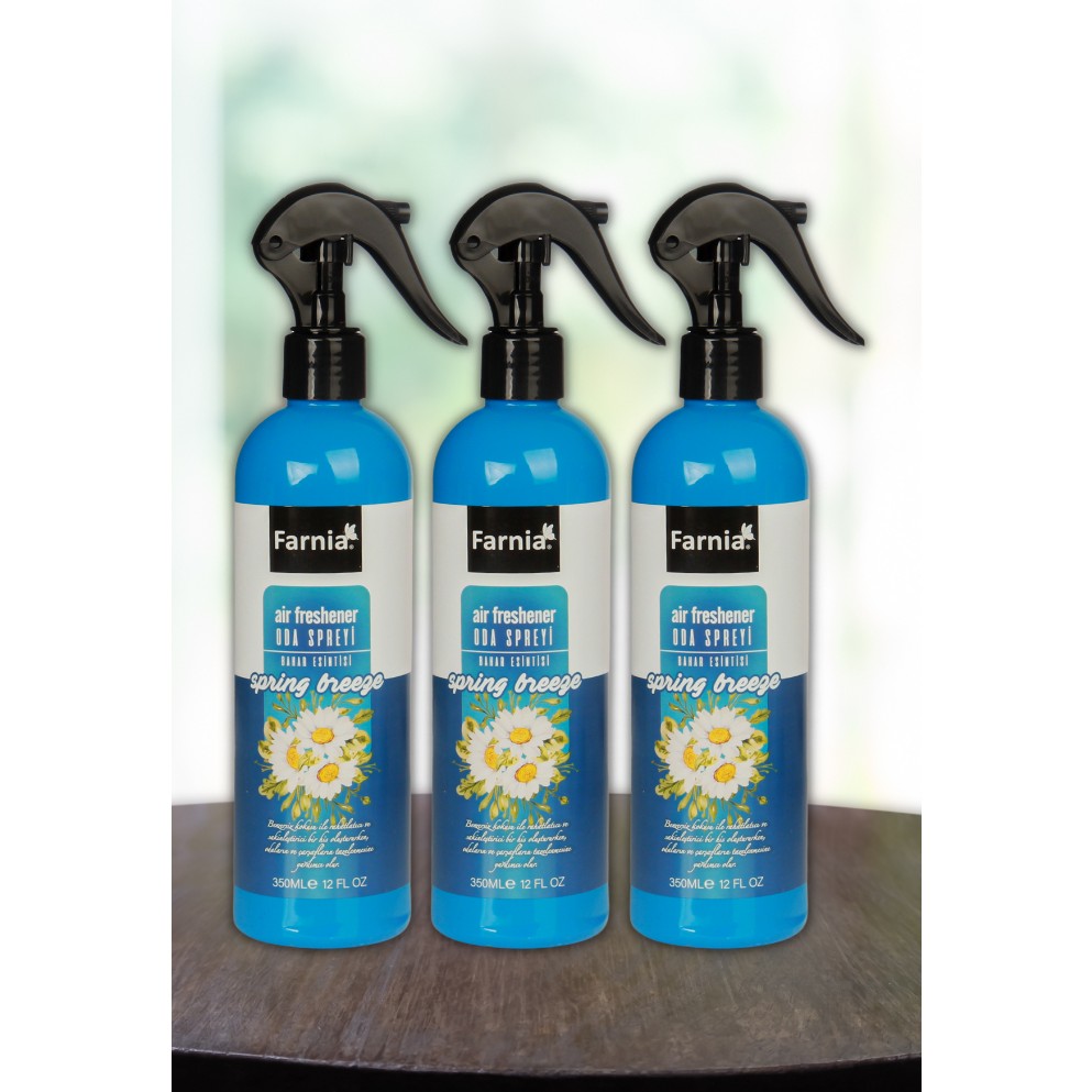 Farnia Bahar Esintisi Oda Spreyi 350 ml Spring Breeze 3 Adet Diğer Fiyatı