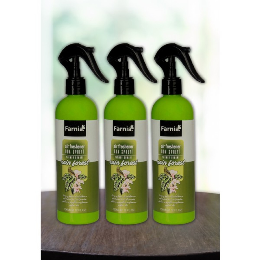 Farnia Yağmur Ormanı Oda Spreyi 350 ml Rain Forest 3 Adet Oto Boyaları Fiyatı