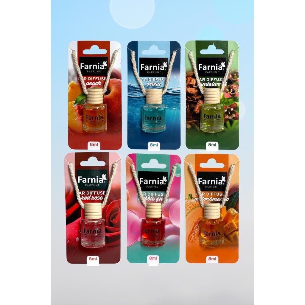 Farnia Yüksek Esanslı Askılı Araç Kokusu Edp Parfüm 8 Ml X 6 Adet Fırsat Paketi - Mango Kavun Evcil Hayvan Ürünleri Fiyatı
