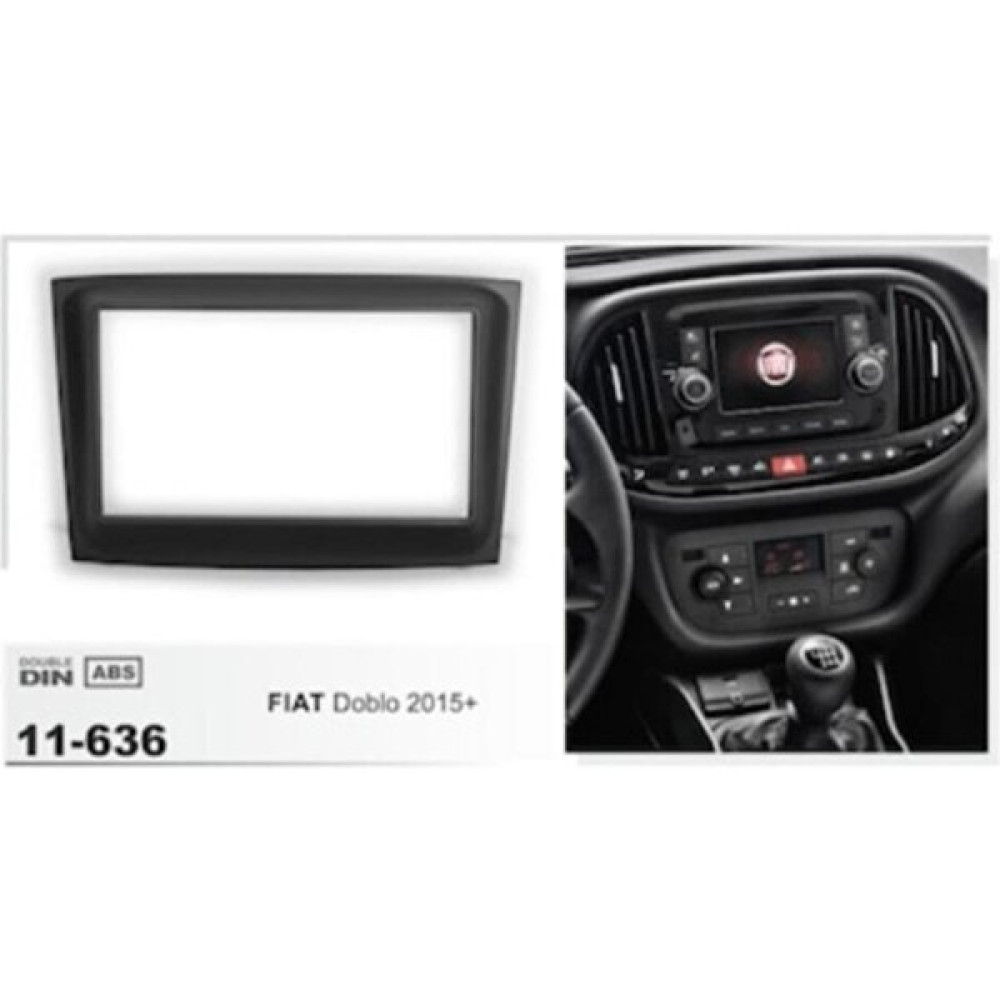 Farsan Fiat Doblo 2016-2017 Double Teyp Çerçevesi Oto Teypleri Fiyatı