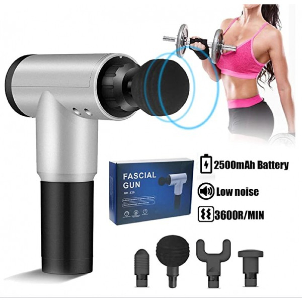 Fascial Gun Kas Rahatlatıcı Şarjlı 4 Başlıklı Darbeli Titreşimli Oto Boyaları Fiyatı