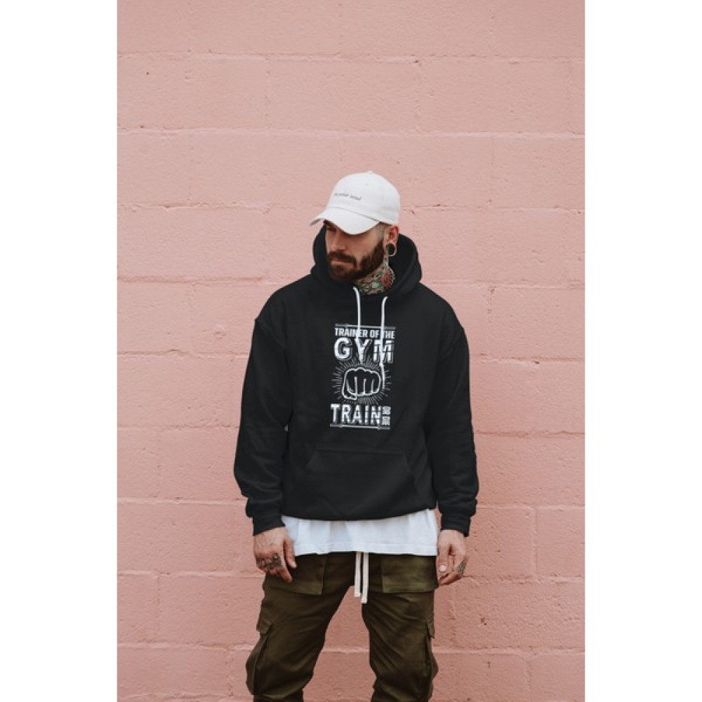 Fasel "salonun Eğitmeni: Antrenman Yap Ya Da Öl" Baskılı Unisex Kapüşonlu Hoodie Bayan Sweatshirt Fiyatı