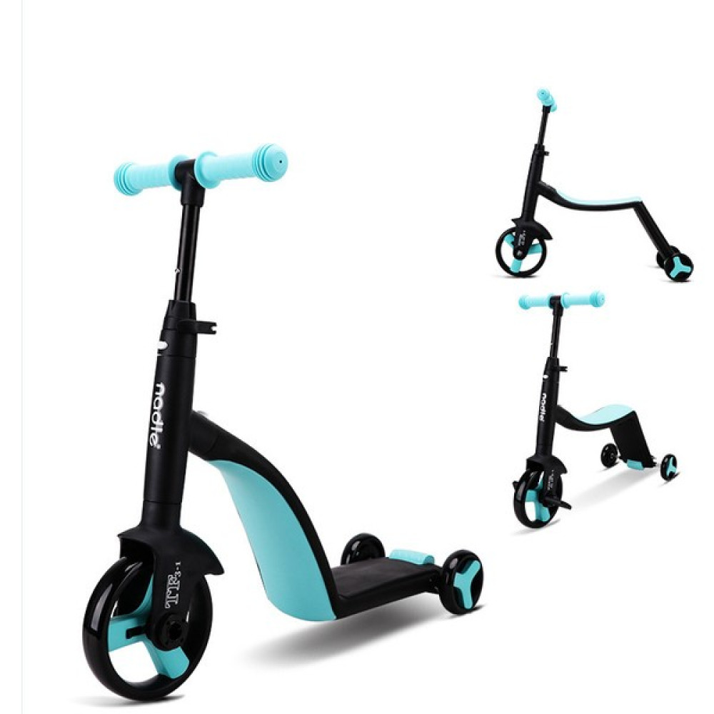 Fashion Smart Çocuklar İçin Oturmalı Katlanır Pedallı Scooter - Mavi (Yurt Dışından) Açık Hava, Deniz ve Spor Oyuncakları Fiyatı