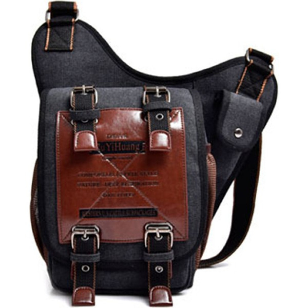 Fashion Smart Erkek Vintage Küçük Kanvas Omuz Çantası Crossbody Cüzdan Ordu Yeşili (Yurt Dışından) Erkek Postacı Çanta Fiyatı