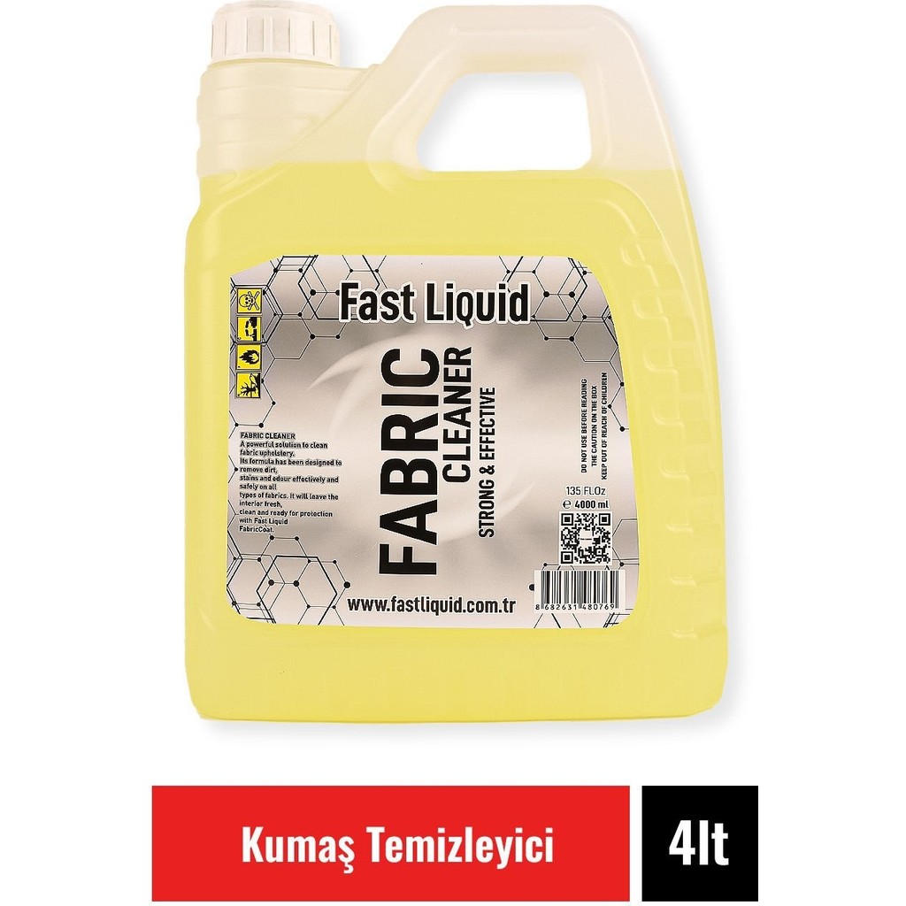 Fast Liquid Fabrıc Cleaner 4 Lt Kumaş Temizleyici Oto Genel Temizlik Fiyatı
