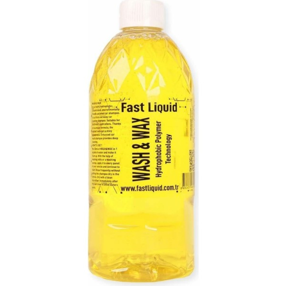 Fast Liquid Wash & Wax ( 500ML * 2 ) 1 Lt Hidrofobik Araç Şampuanı Oto Boyaları Fiyatı