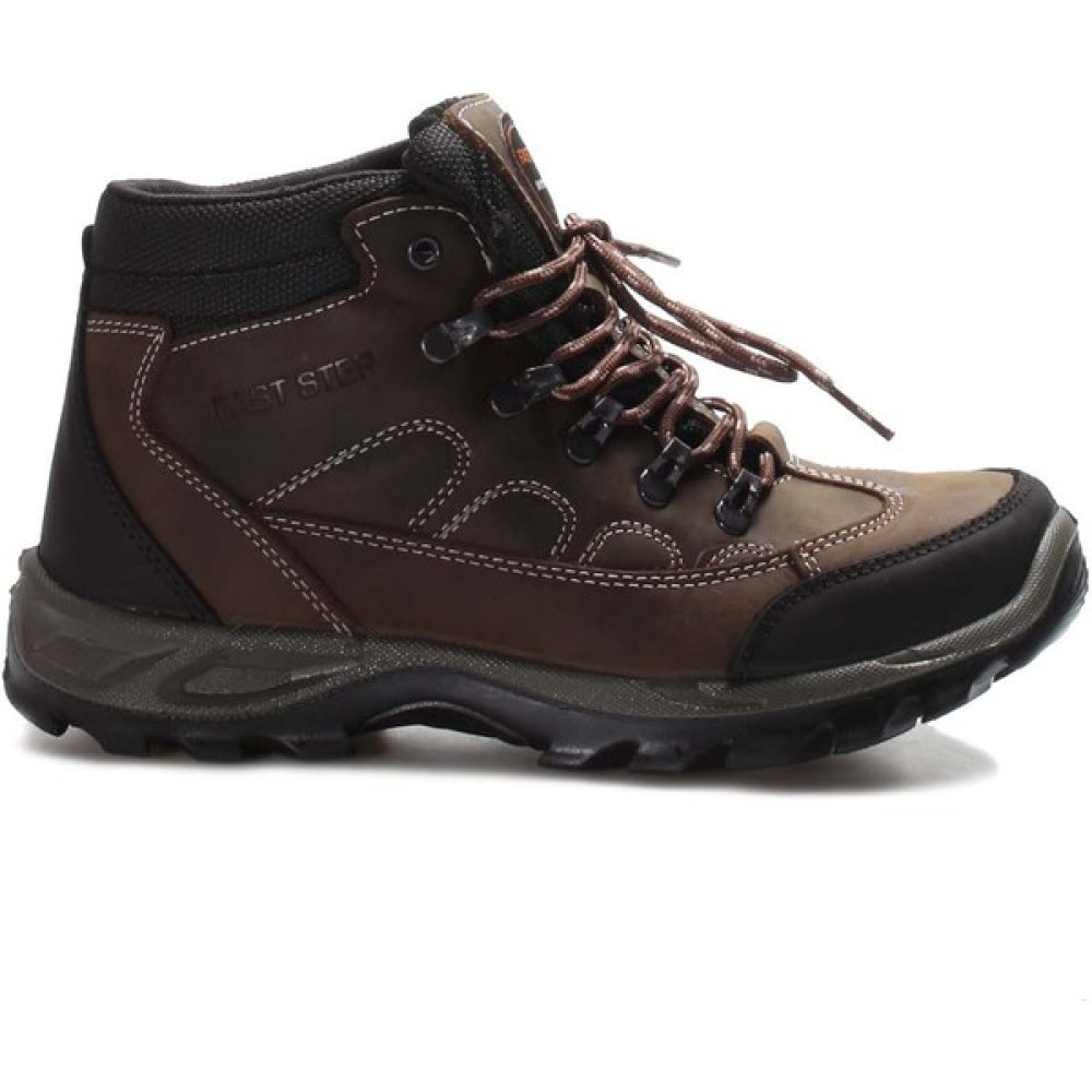 Fast Step Hakiki Deri Su Geçirmez Soğuğa Dayanıklı Unisex Outdoor ve Trekking Bot 117SXA5538 Kadın Botları Fiyatı