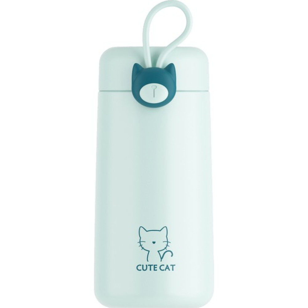 FastDeal Store Aikesi Aimeng 304 Paslanmaz Çelik Termos Moda Mini Küçük Sevimli Kedi Kafası Erkek ve Kız Öğrenci Cep Kupası (Yurt Dışından) Kamp Mutfağı Fiyatı