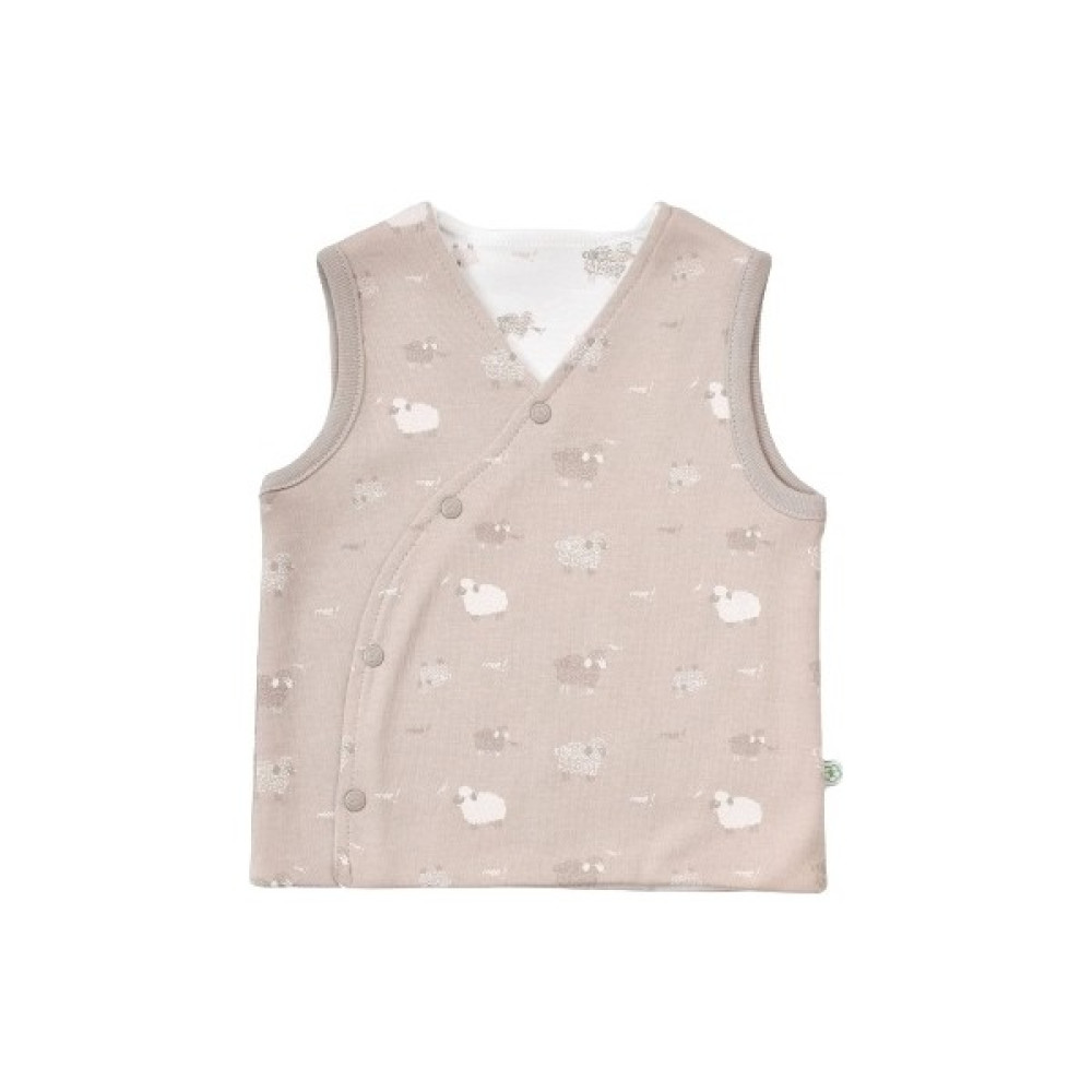 Fatih Bebek Bibaby Biorganic Curly Sheep Çift Taraflı Yelek 61436 Bej Bebek Yeleği Fiyatı